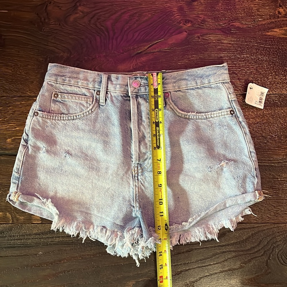 Free People We The Free Maggie Denim Short - Picture 4 of 6